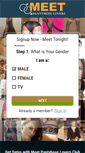 Mobile Screenshot of meetpantyhoselovers.com